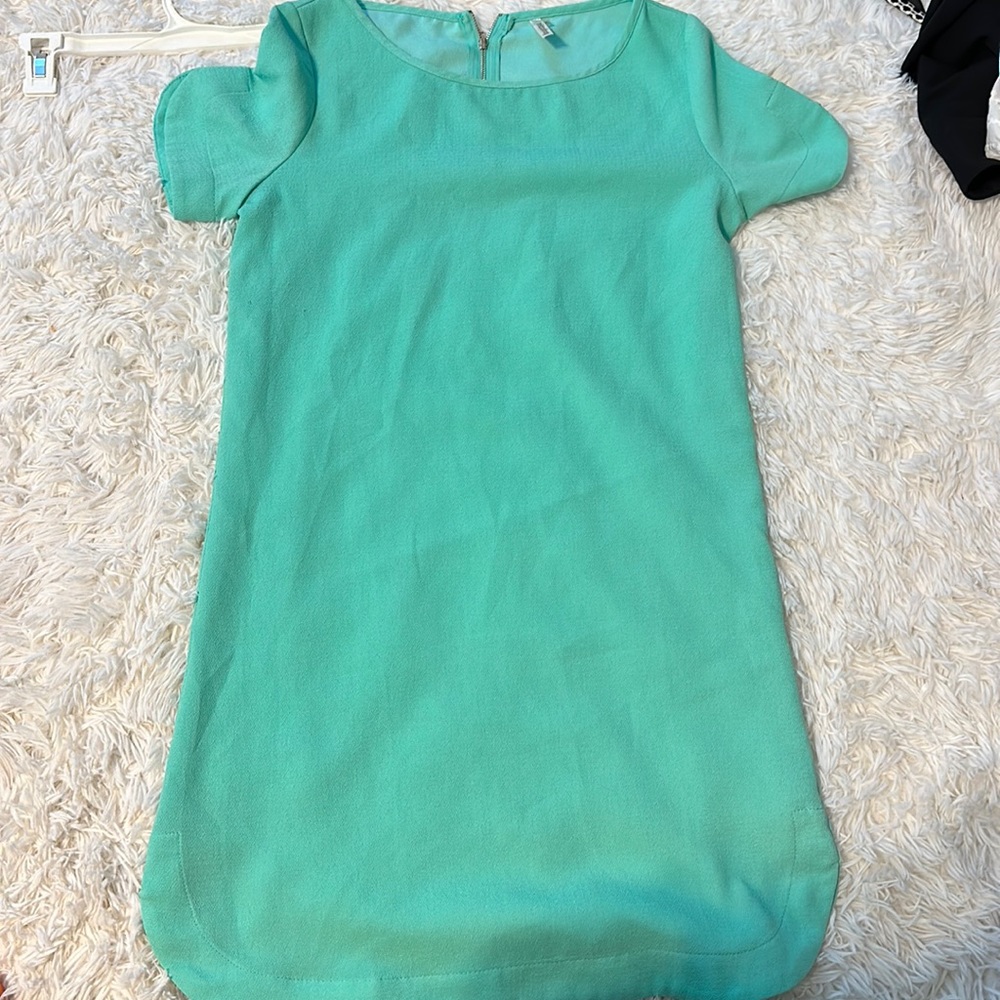 Boutique green dress!